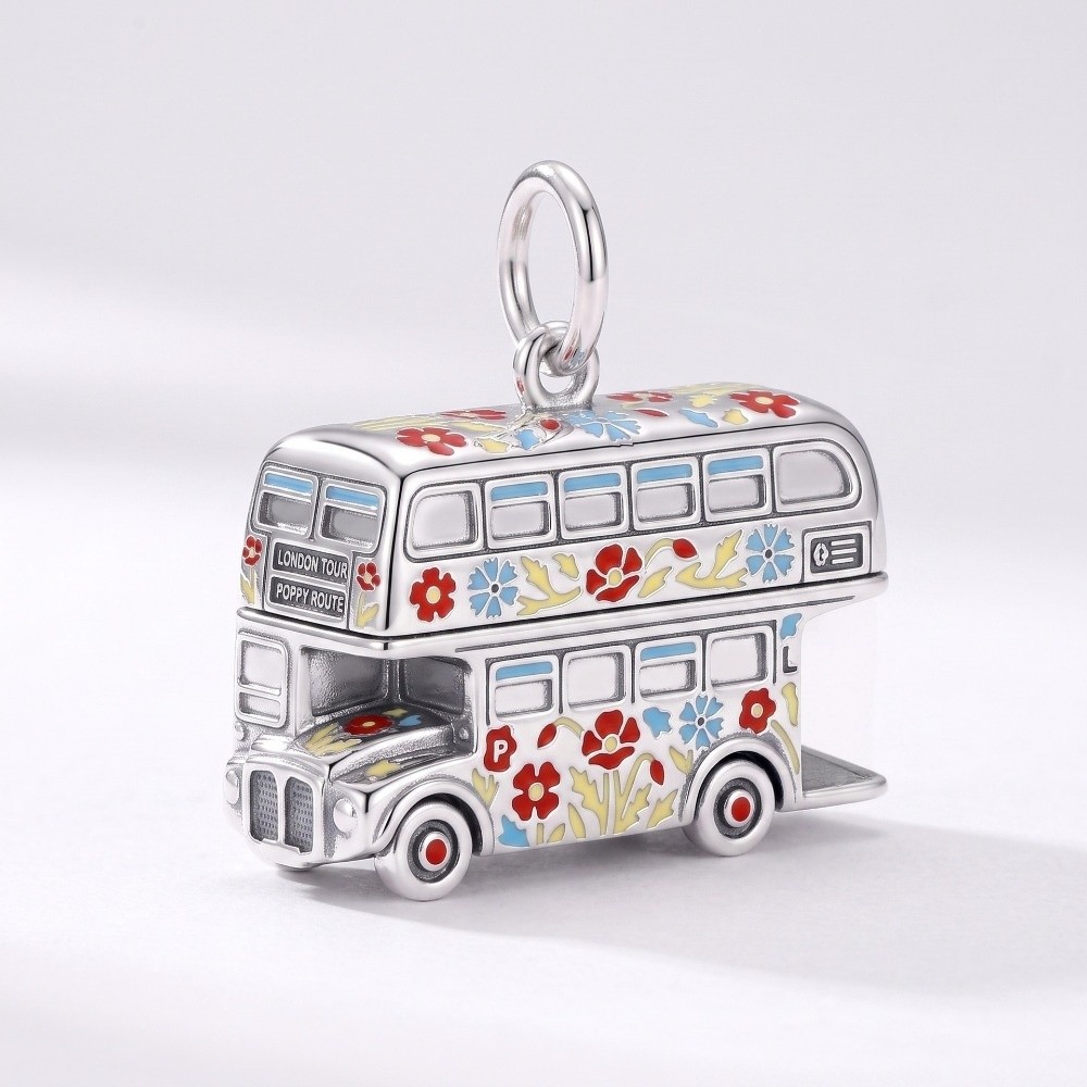 Cute Stainless Steel Cartoon P - Jewelry Making London recension och pris