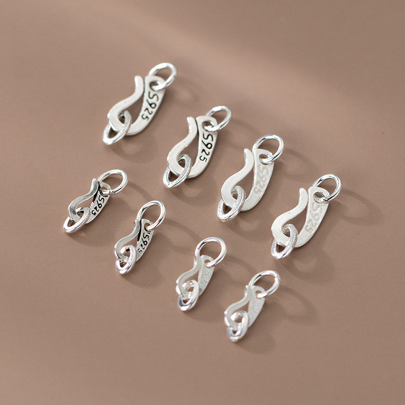 S925 Sterling Silver S Shape C - Jewelry Making In La recension och pris