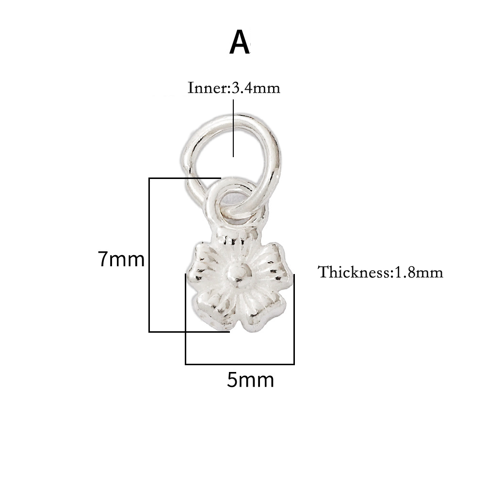 925 Silver Small Charms Retro  - Jewelry Making In La recension och pris