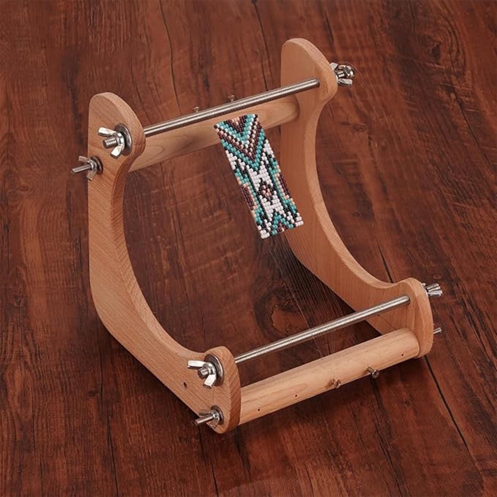 Wood Beading Loom Adjustable V - Jewelry Making Machines recension och pris