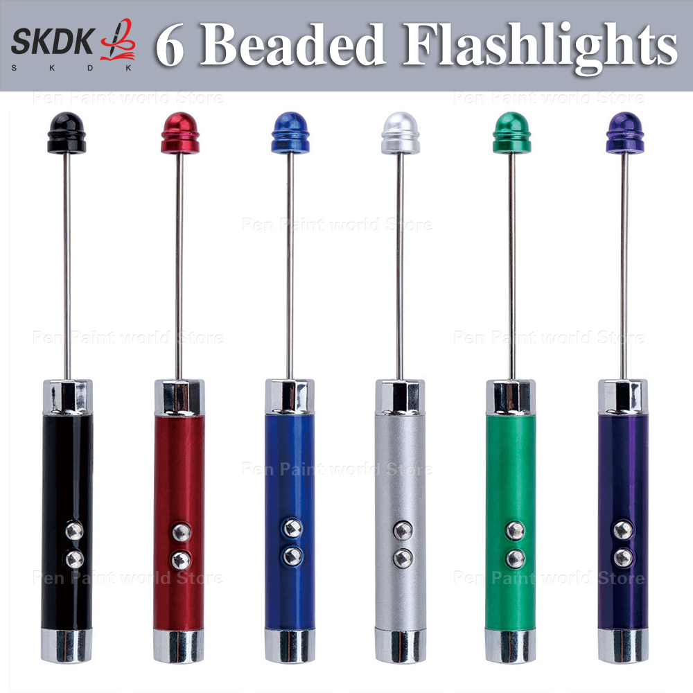 6Pcs Decorative Bead Light Pen - Jewelry Making Torch recension och pris