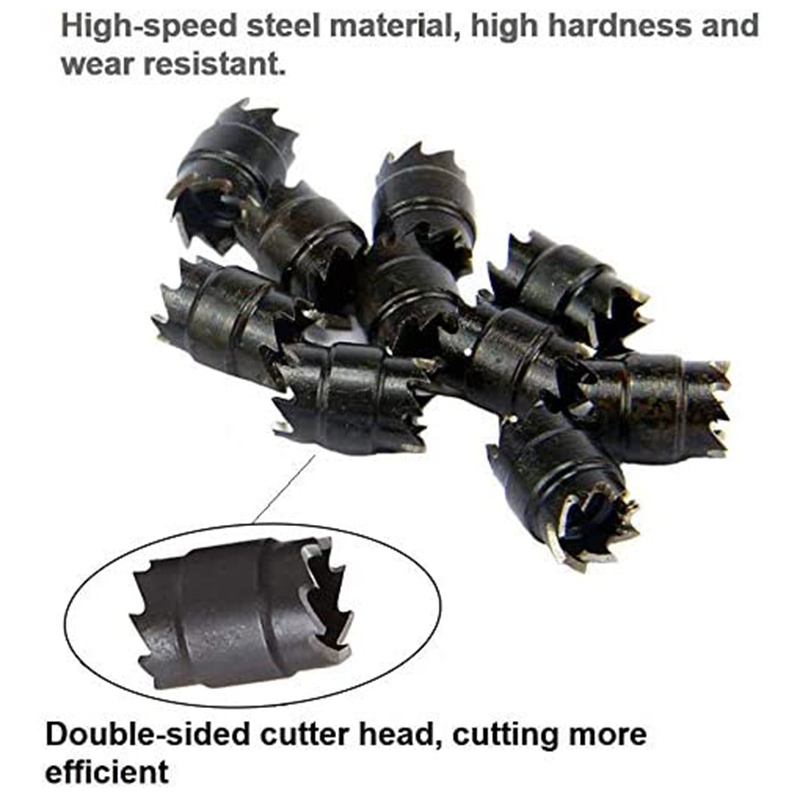 14-Piece Double-Sided 3/8Inch  - Jewelry Making Drill recension och pris
